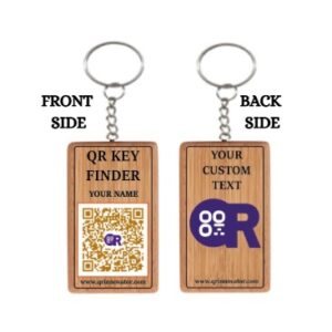 QR Wooden Keyfinder upto 50% Discount Offer Quantity Required.