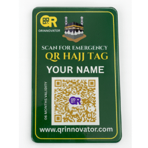 QR Hajj Smart PVC Tag